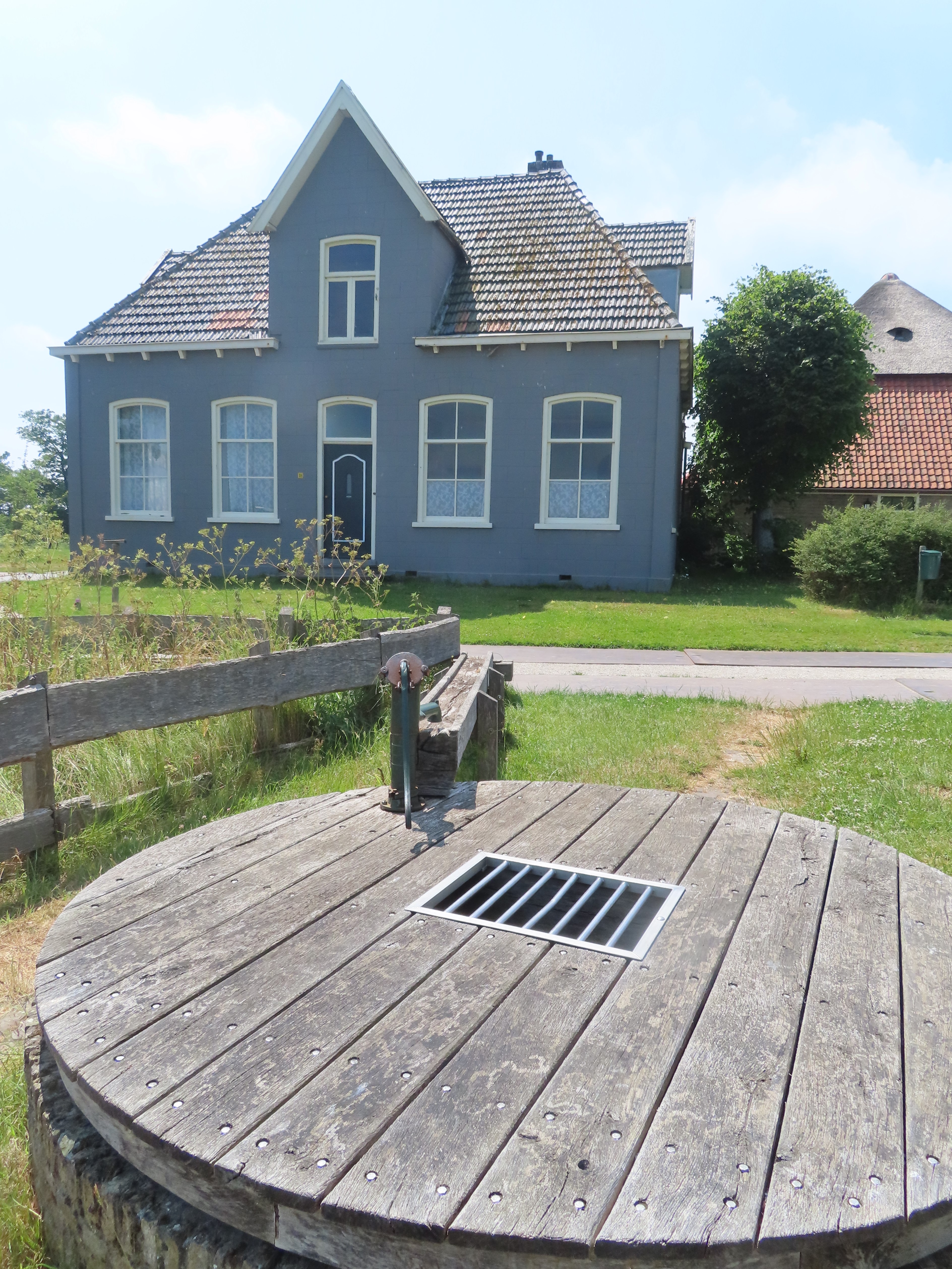 Buitenplaats Brakestein nabij Oudeschild op Texel.